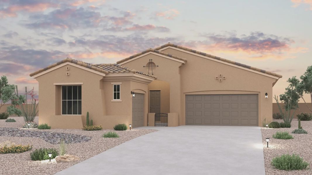 Elevation A – Spanish Colonial Elevation A – Spanish Colonial