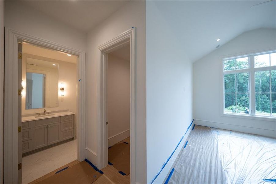 In-progress construction of a new home in Blue Heron Walk, Atlanta, GA (Image 27).