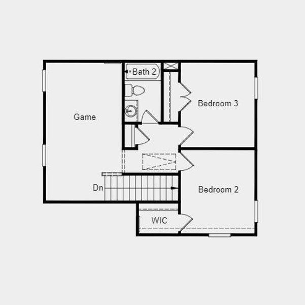 Structural options added include: Covered outdoor living and horizontal stair railing.