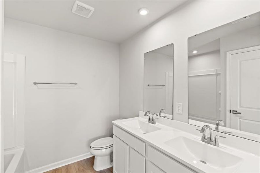 Furnished interior view inside a new home in Meadows Edge, Conway (Image 7).