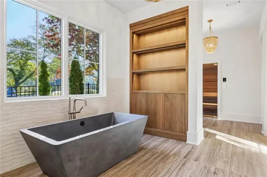 Furnished interior view inside a new home in , Alpharetta (Image 62).