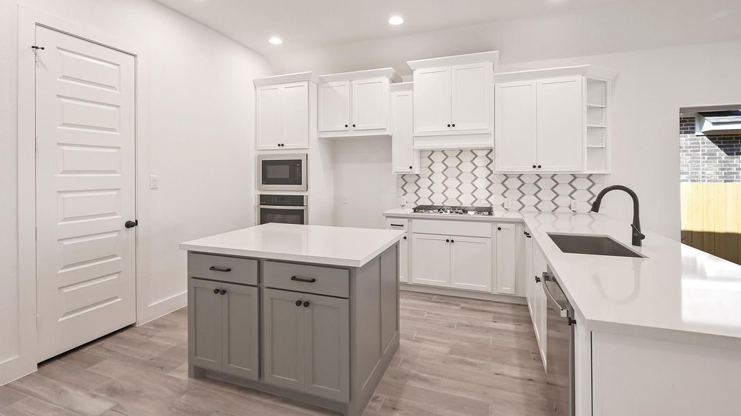 Furnished interior view inside a new home in Crosswinds 50', Kyle (Image 11). Furnished interior view inside a new home in Crosswinds 50', Kyle (Image 11).