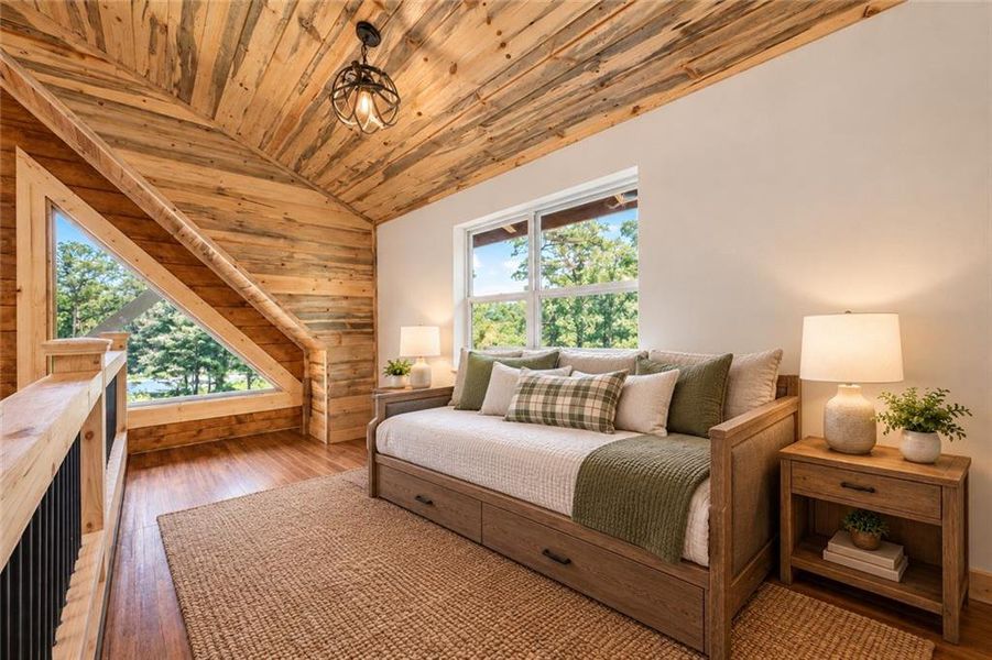 Furnished interior view inside a new home in , Ellijay (Image 8).