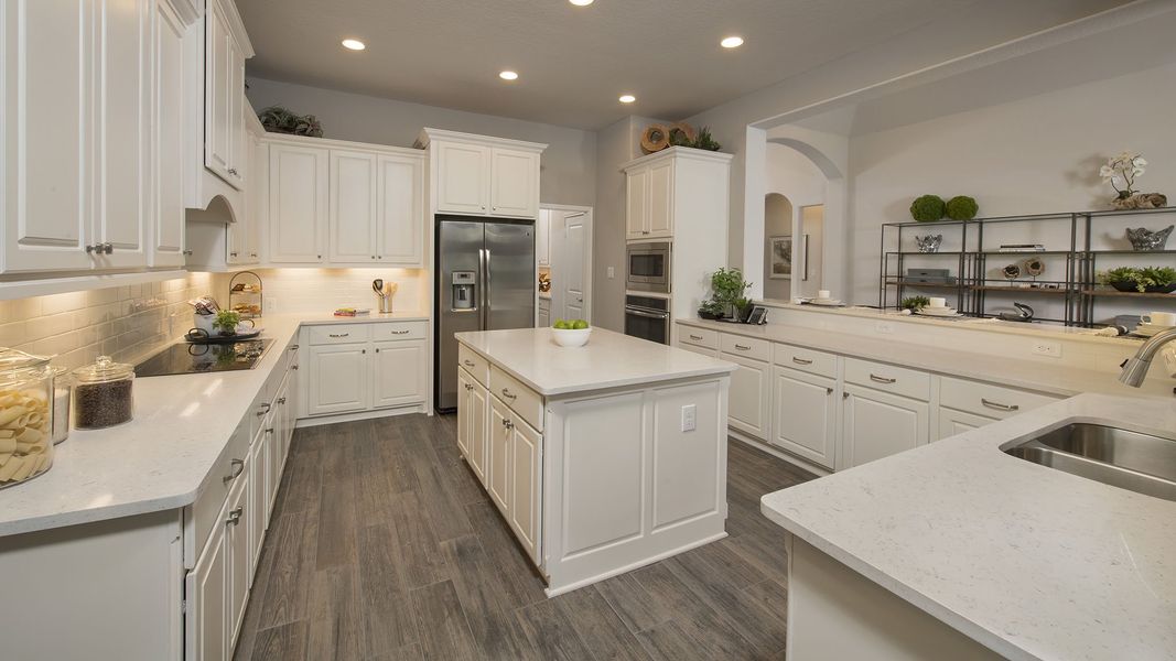 Furnished interior view inside a new home in The Woodlands Hills, Willis (Image 17). Furnished interior view inside a new home in The Woodlands Hills, Willis (Image 17).