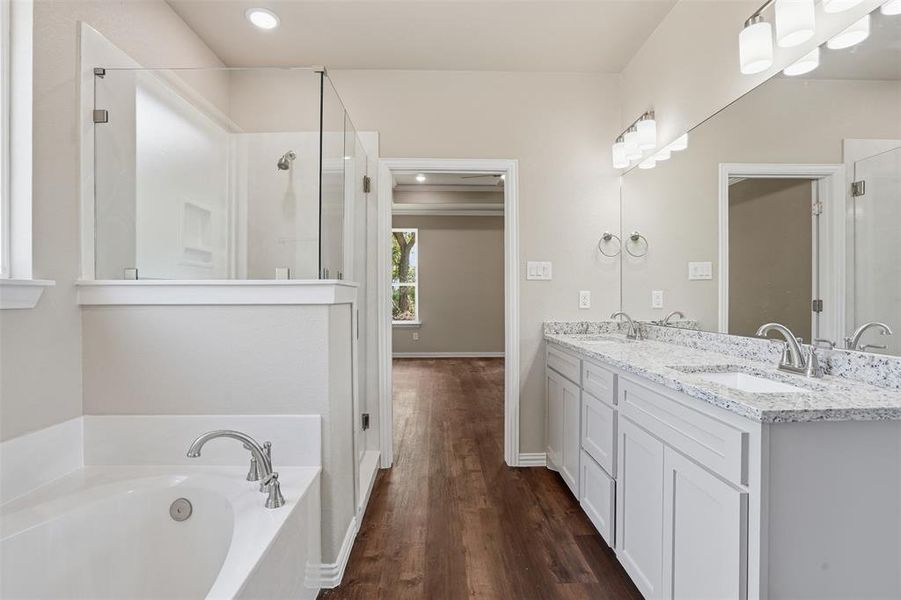 Furnished interior view inside a new home in , Cleburne (Image 12). Furnished interior view inside a new home in , Cleburne (Image 12).