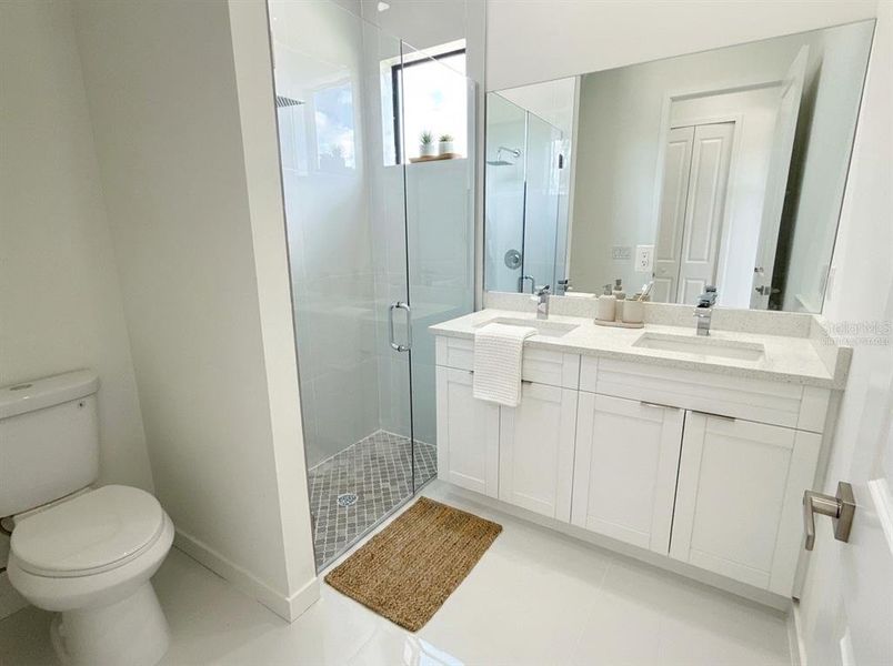 Furnished interior view inside a new home in , Cape Coral (Image 29). Furnished interior view inside a new home in , Cape Coral (Image 29).