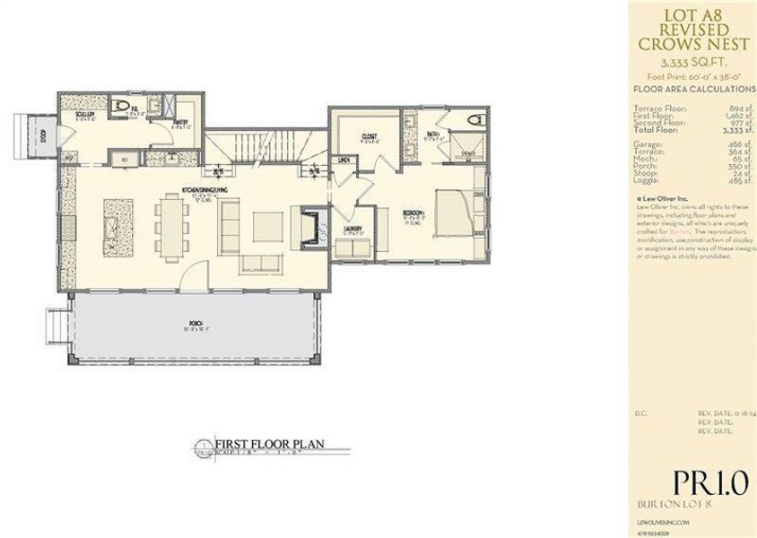 2D floor plan layout of this home in , Clarkesville, GA (Image 5).