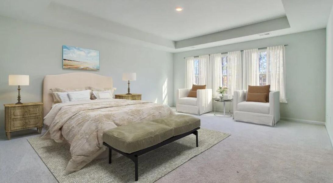 Furnished interior view inside a new home in , Summerville (Image 7). Furnished interior view inside a new home in , Summerville (Image 7).