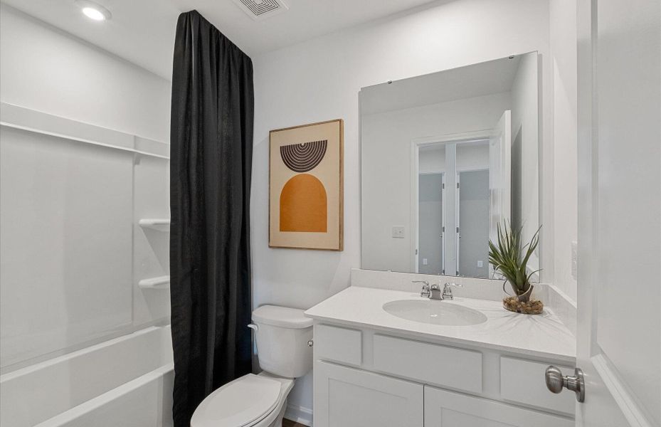 Furnished interior view inside a new home in , Summerville (Image 10).