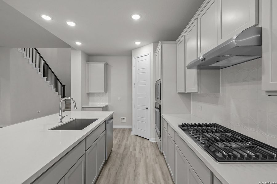 Furnished interior view inside a new home in Foxbrook, Cibolo (Image 8). Furnished interior view inside a new home in Foxbrook, Cibolo (Image 8).