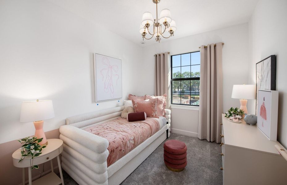 Furnished interior view inside a new home in Everton, Lantana (Image 9).