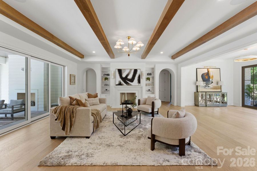 Furnished interior view inside a new home in , Davidson (Image 7).
