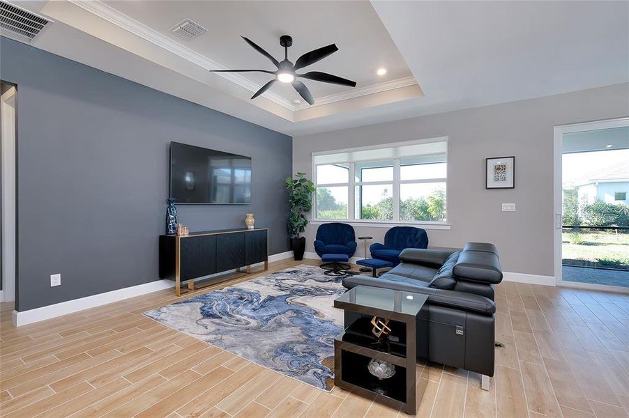 Furnished interior view inside a new home in , Englewood (Image 9).