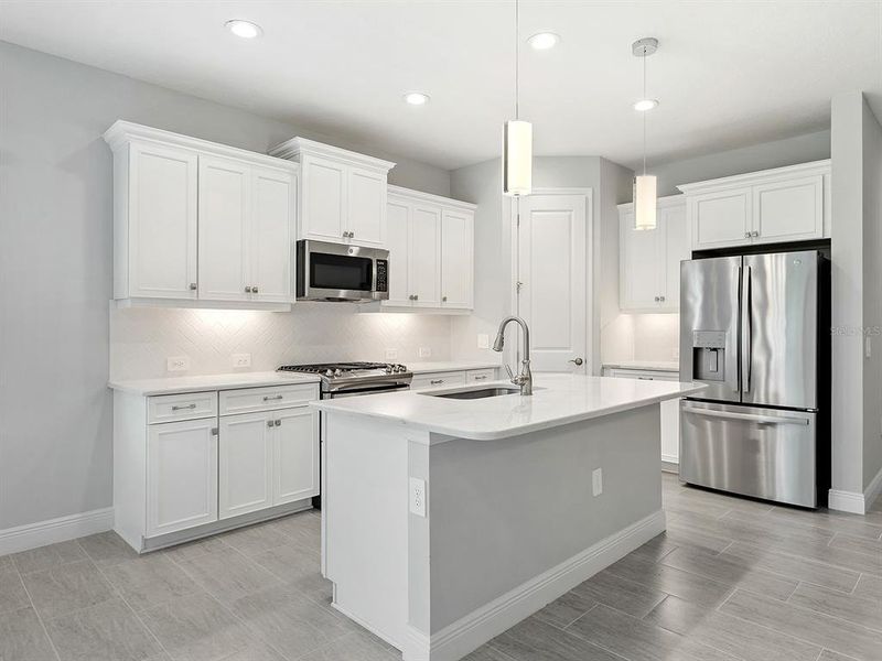 Furnished interior view inside a new home in , Venice (Image 11).