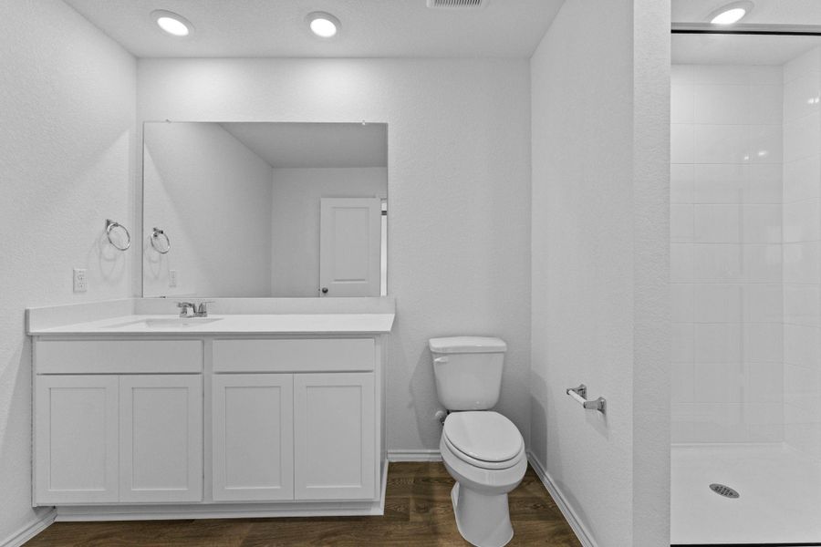 Furnished interior view inside a new home in Valverde, Bastrop (Image 6).