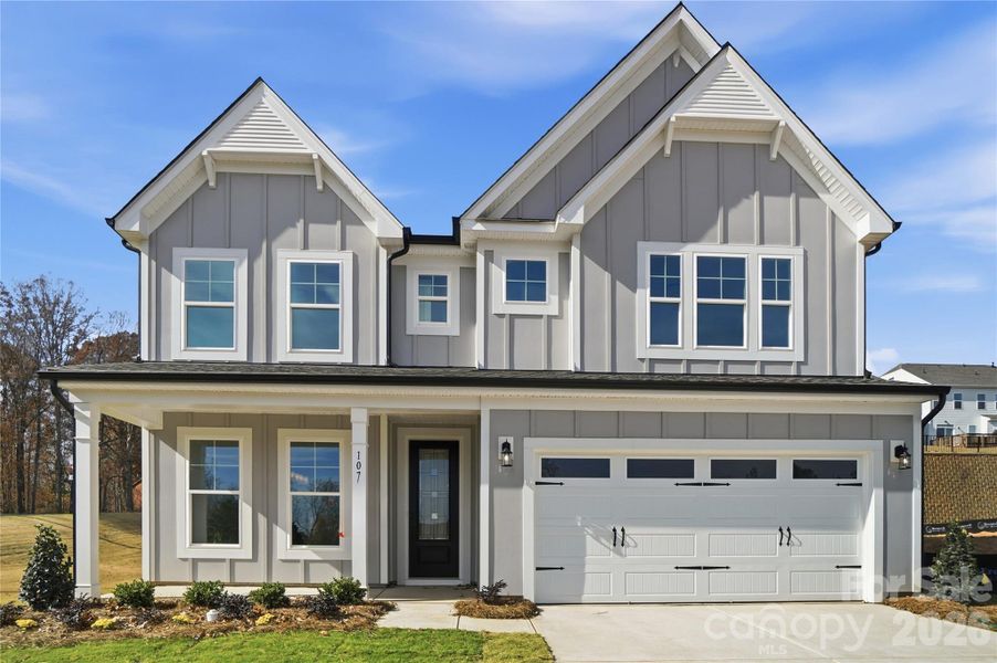 Homesite 57 features a Davidson floorplan with elevation W Homesite 57 features a Davidson floorplan with elevation W