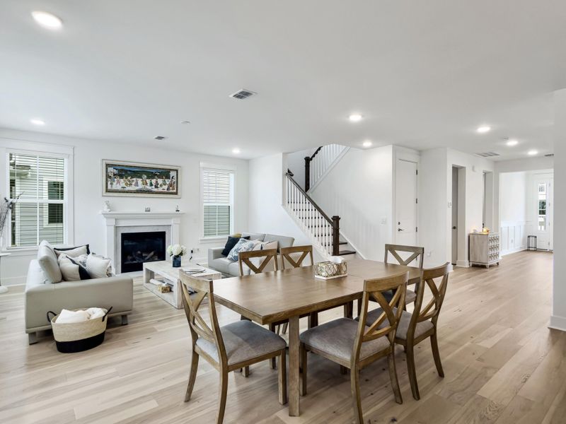 Furnished interior view inside a new home in Liberty Hill Farm, Mount Pleasant (Image 58).