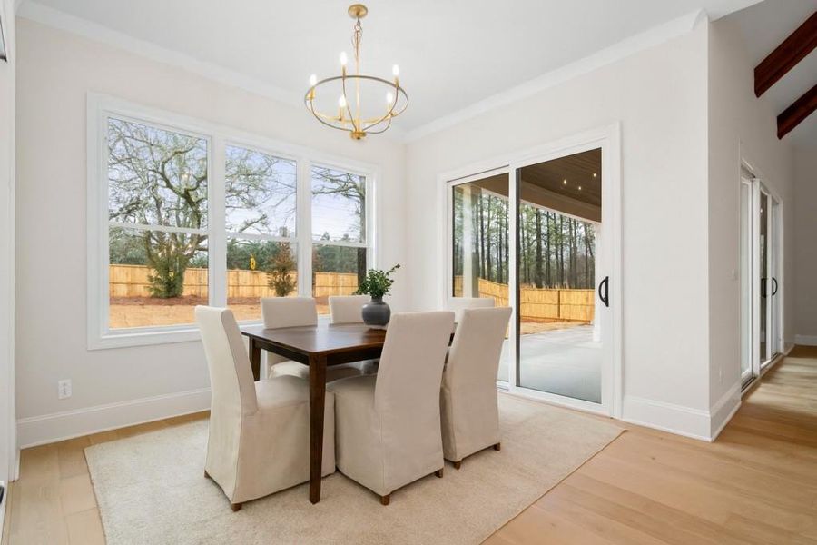 Furnished interior view inside a new home in , Marietta (Image 8). Furnished interior view inside a new home in , Marietta (Image 8).