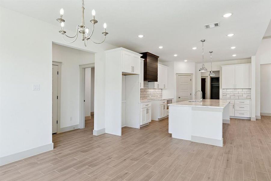 Furnished interior view inside a new home in Lucky Ridge, Boyd (Image 6).