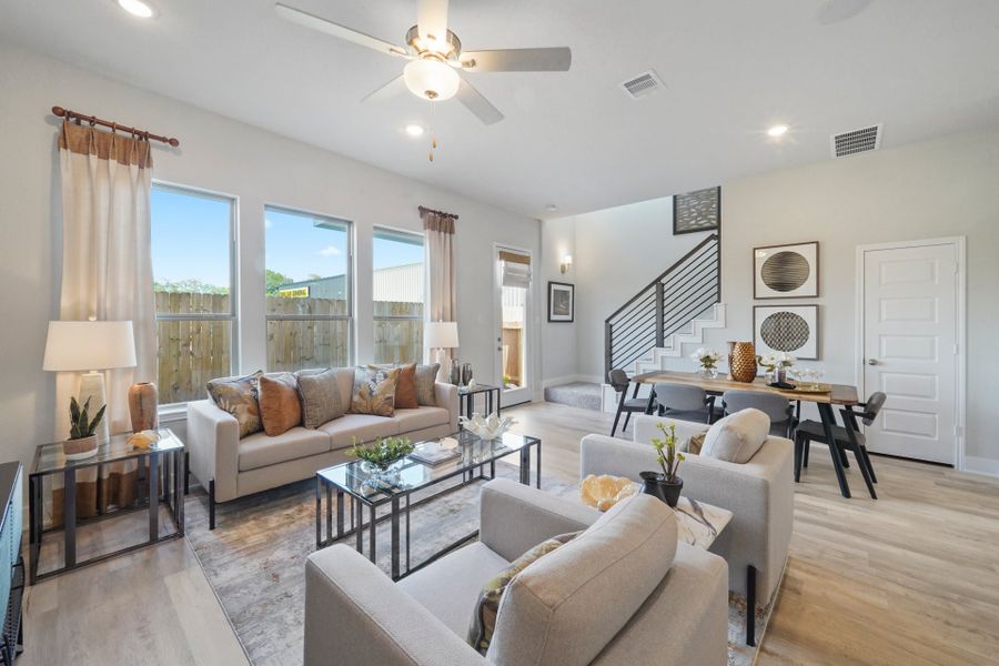 Cay Landing Model Home - Nimitz Floorplan - Family Room