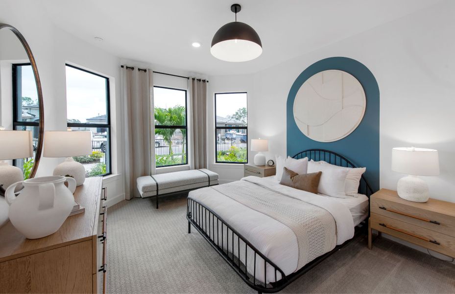 Secondary bedroom, great for overnight guests