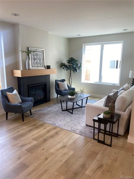 Furnished interior view inside a new home in , Englewood (Image 5).