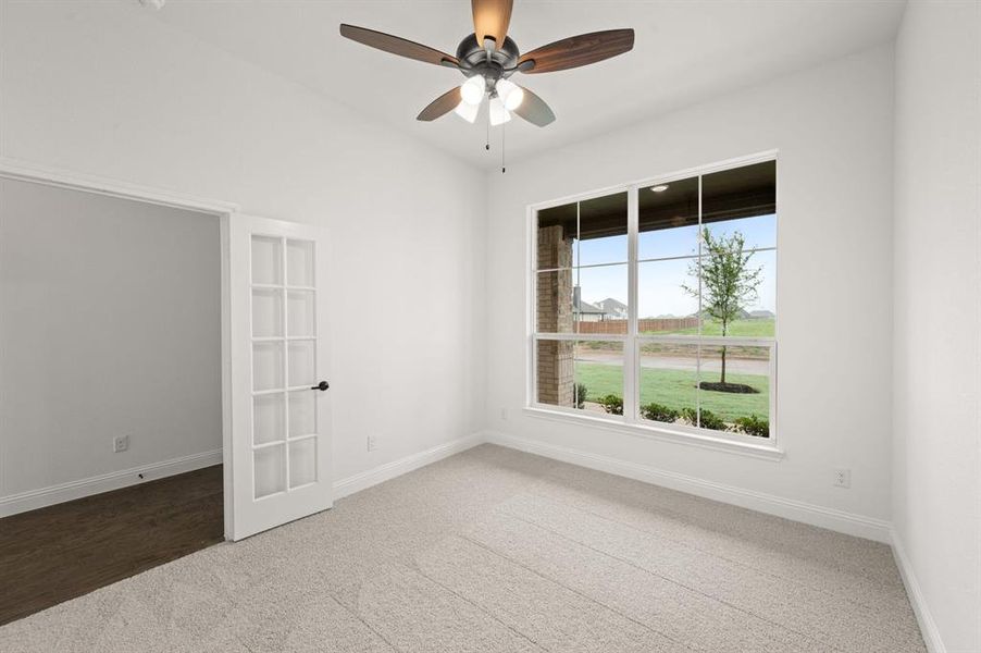 Spacious, unfurnished interior of a new home in Coyote Crossing, Godley (Image 14).