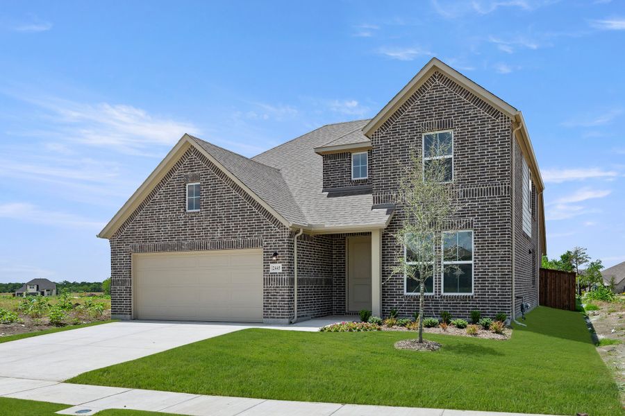 Representative exterior photo of a completed home built from the Freedom by Rockwell Homes in Wildflower Ranch, Fort Worth, TX (Image 32).