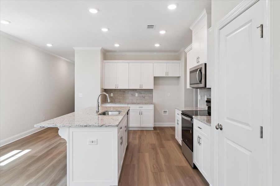 Furnished interior view inside a new home in Windsor, North Augusta (Image 6). Furnished interior view inside a new home in Windsor, North Augusta (Image 6).