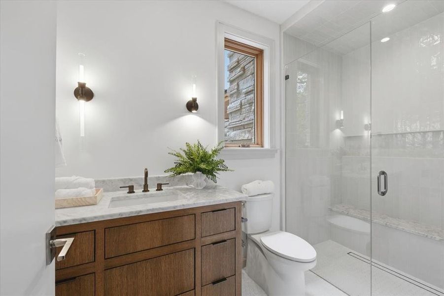 Furnished interior view inside a new home in , Fort Worth (Image 28).