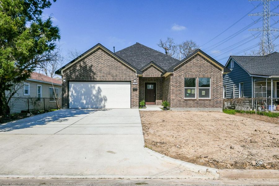 Front exterior of a new home in , Galena Park, TX, highlighting curb appeal (Image 30).