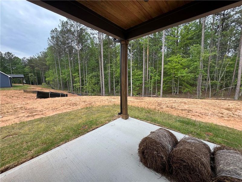 Exterior details and patio area of a home in , Toccoa (Image 4).