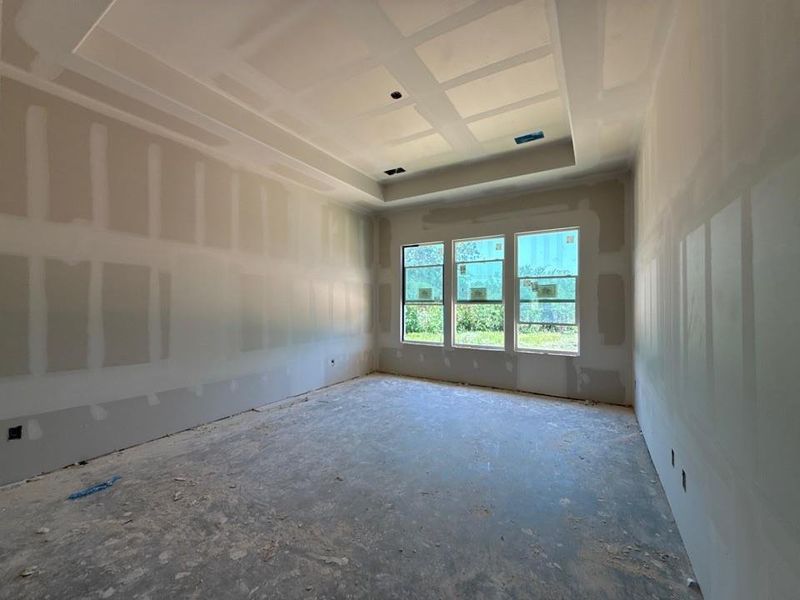 In-progress construction of a new home in Oak Grove Addition, Springtown, TX (Image 5).