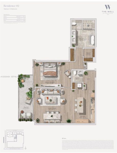2D floor plan layout of this home in , Bay Harbor Islands, FL (Image 4). 2D floor plan layout of this home in , Bay Harbor Islands, FL (Image 4).