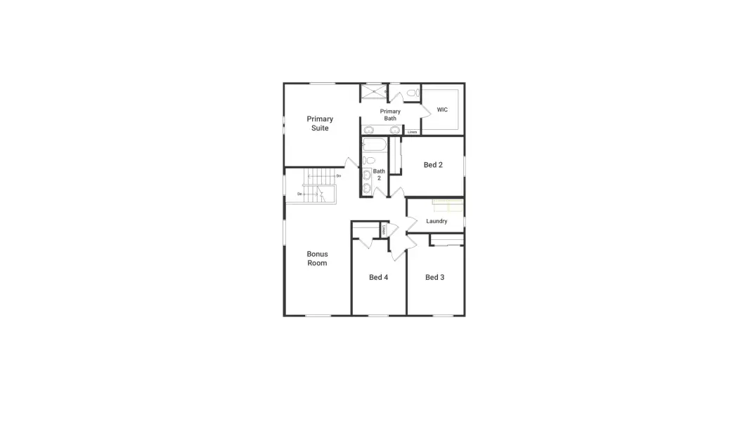 2D floor plan layout of this home in Moonlight, Maricopa, AZ (Image 3). 2D floor plan layout of this home in Moonlight, Maricopa, AZ (Image 3).