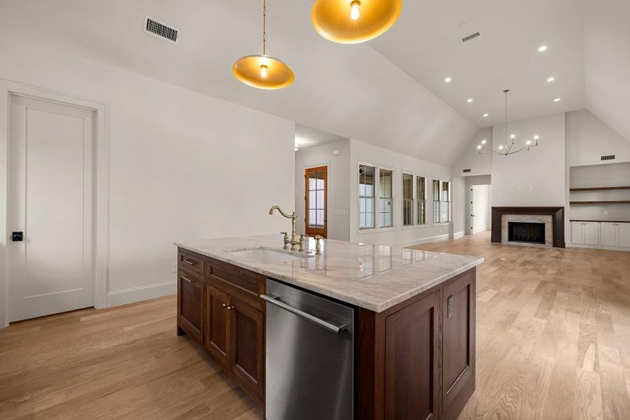 Furnished interior view inside a new home in , Newnan (Image 5).