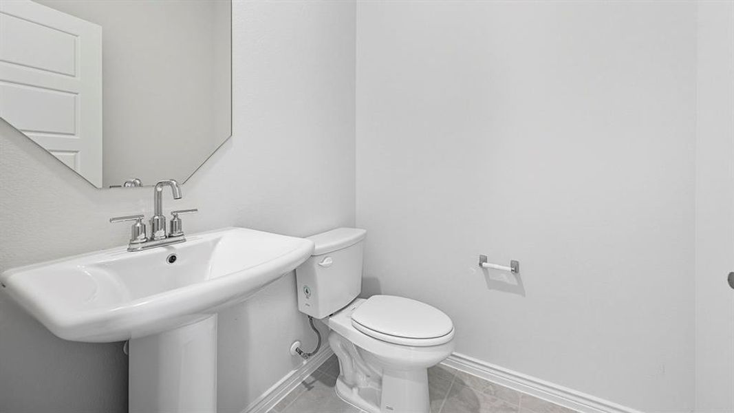 Furnished interior view inside a new home in Silverado, Aubrey (Image 4).