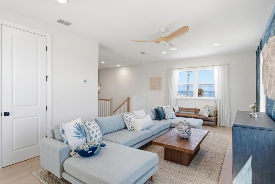 Representative furnished interior of a home built from the Amelia by SeaGate Homes in Beachview Cove, Ormond Beach (Image 84).