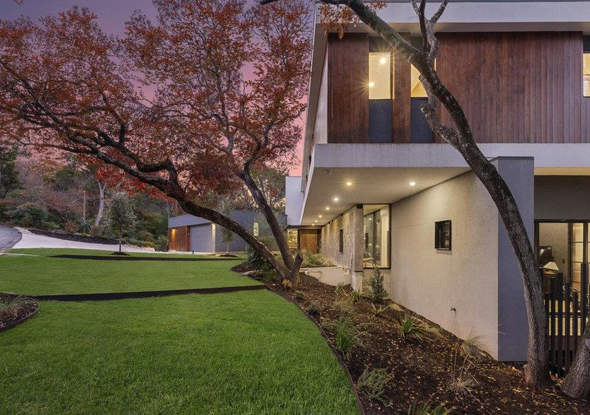 Exterior details and patio area of a home in , West Lake Hills (Image 21).