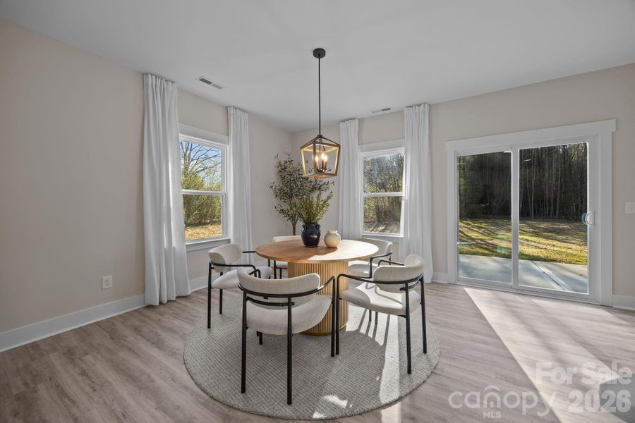Furnished interior view inside a new home in , Gastonia (Image 4).