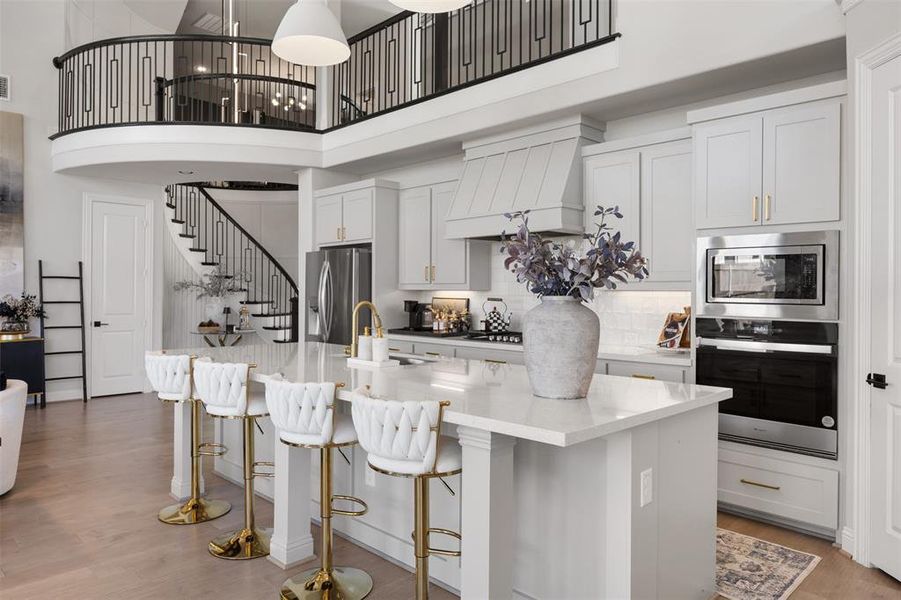 Furnished interior view inside a new home in Somercrest, Midlothian (Image 25).