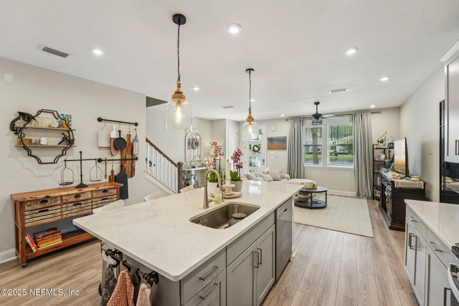 Furnished interior view inside a new home in , Jacksonville (Image 24). Furnished interior view inside a new home in , Jacksonville (Image 24).