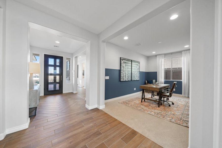 Furnished interior view inside a new home in Parkside, Avondale (Image 8).