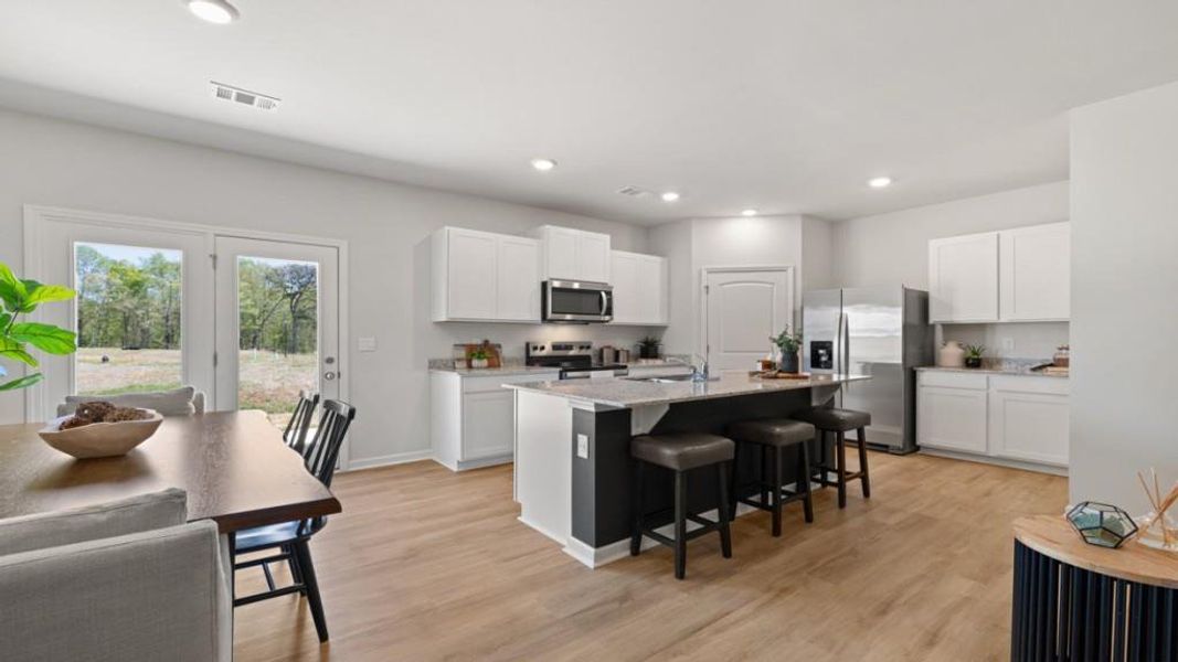 Furnished interior view inside a new home in Rolling Meadows, Jasper (Image 9).