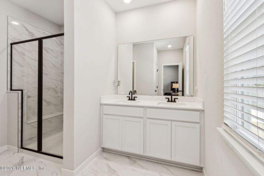 Furnished interior view inside a new home in , Fernandina Beach (Image 16).