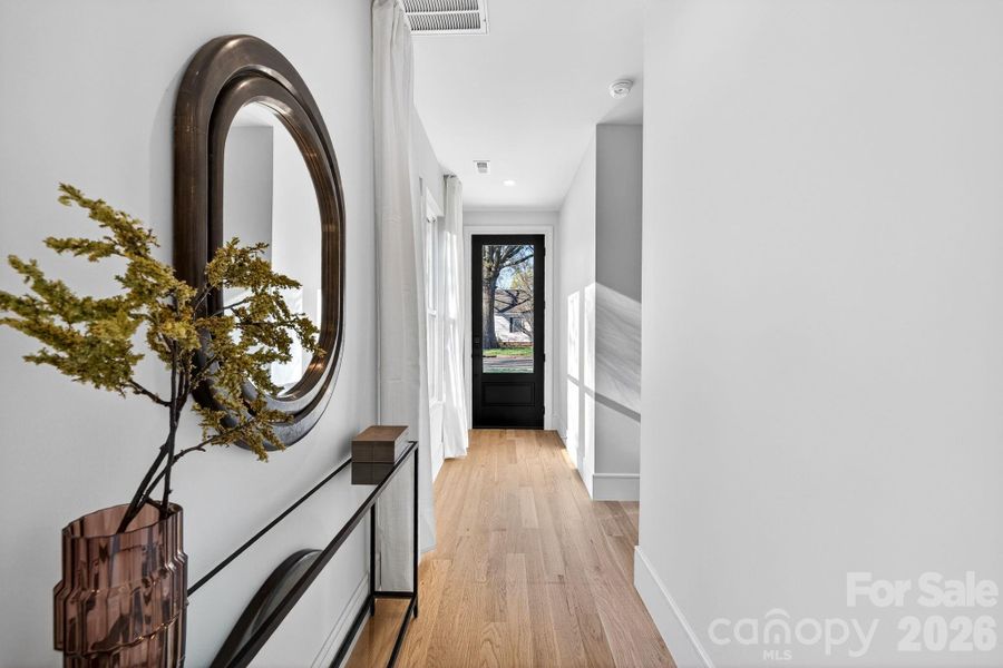 Furnished interior view inside a new home in , Charlotte (Image 11).