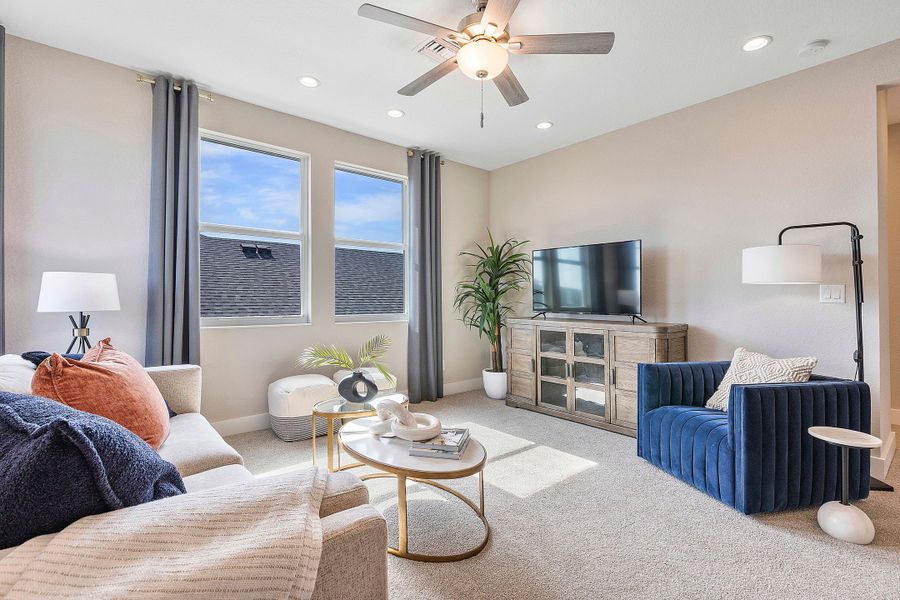 Representative furnished interior of a home built from the Charlotte by William Ryan Homes in The Sanctuary – Royal Collection, Punta Gorda (Image 46). Representative furnished interior of a home built from the Charlotte by William Ryan Homes in The Sanctuary – Royal Collection, Punta Gorda (Image 46).