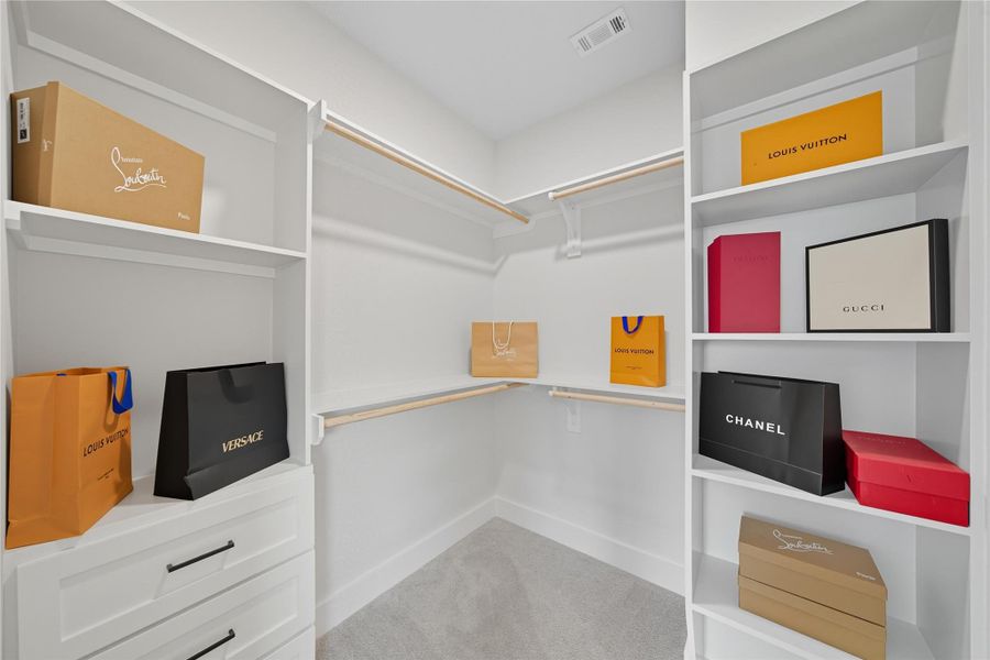 Furnished interior view inside a new home in , Houston (Image 9).