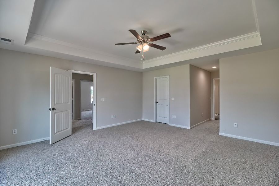Representative unfurnished interior of a home built from the Devereaux II by Great Southern Homes in Beach Forest, Sumter (Image 12). Representative unfurnished interior of a home built from the Devereaux II by Great Southern Homes in Beach Forest, Sumter (Image 12).