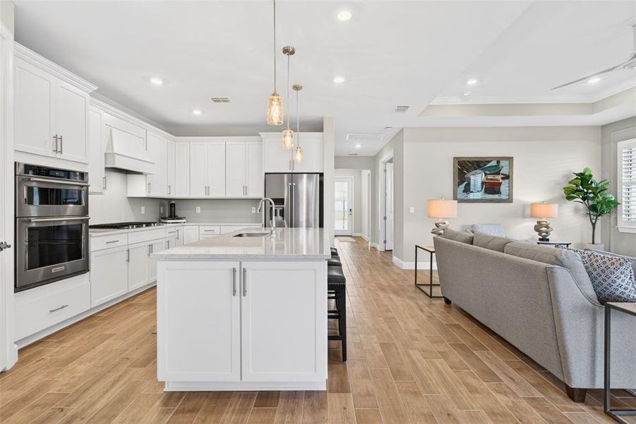 Furnished interior view inside a new home in , Englewood (Image 32).